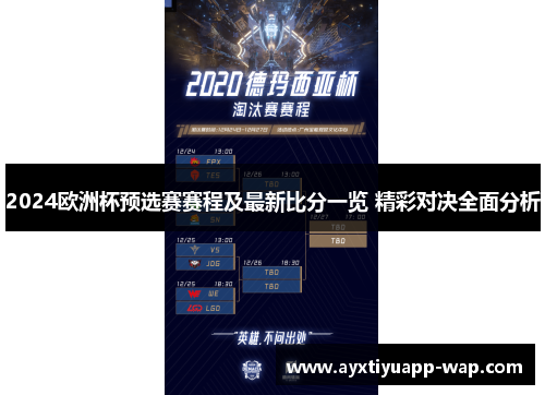 2024欧洲杯预选赛赛程及最新比分一览 精彩对决全面分析